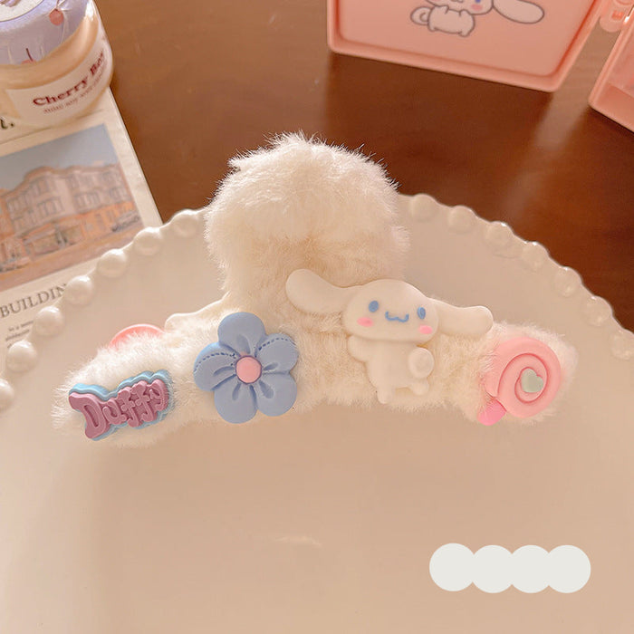 Wholesale Cute cartoon large plush hair clip