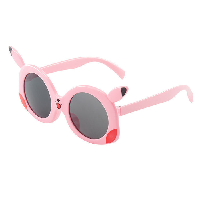 Wholesale New UV resistant sunglasses for boys and girls, baby glasses, children's sunscreen, personalized sunglasses