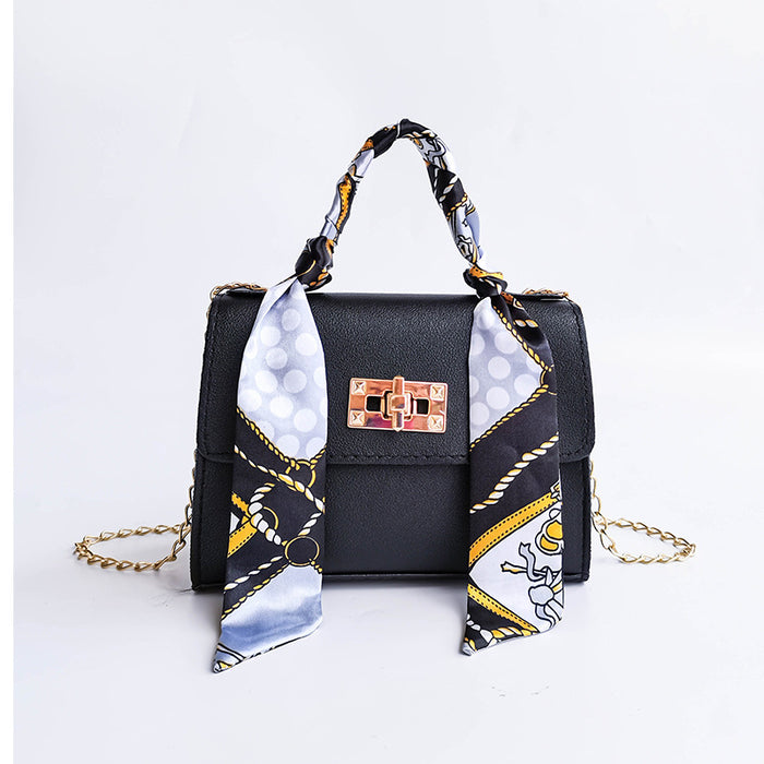 Wholesale Bags Fashionable Women's Handbags Niche Designs Scarves Mini Chain Bags Single Shoulder Crossbody Bags JDC-SD-JF002