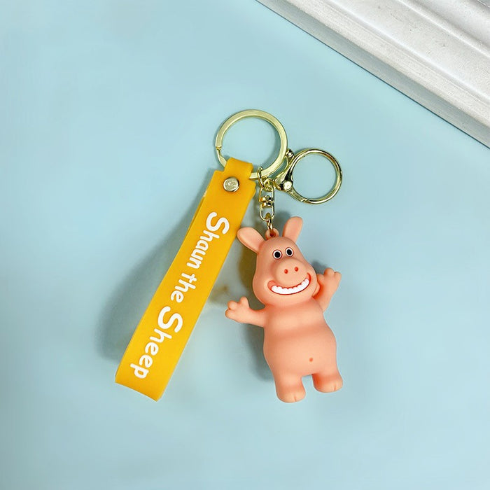 Wholesale Creative Cartoon PVC Soft Keychains JDC-KC-JinB010