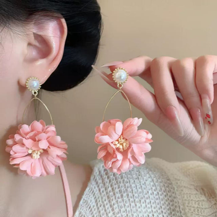 Wholesale Grape Theme Acrylic Earrings - Summer Fashion Jewelry Accessory Gift