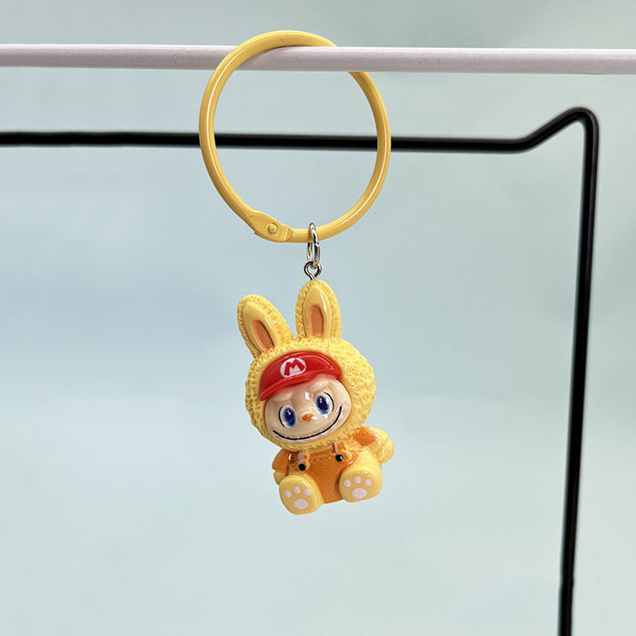 Wholesale Cute cartoon pendant doll small accessory keychain Mobile phone case decoration