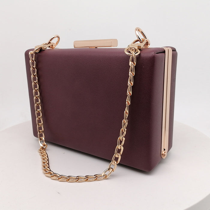 Wholesale Pu Evening Bag Clutch Small Square Bag JDC-HB-YX016