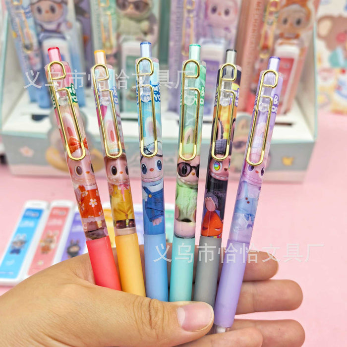 Wholesale Automatic pencil suit cartoon activity pencil with refill non-cutting continuous