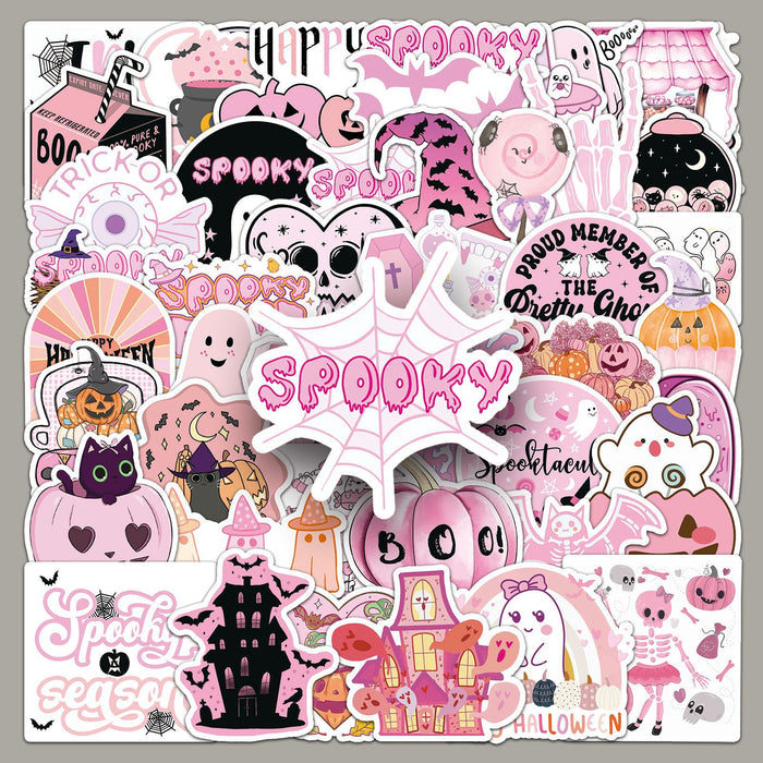 Wholesale Pink Waterproof Decorative Stickers Sweet Cartoon Design