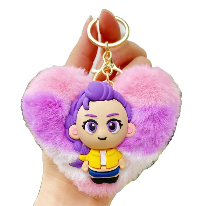 Wholesale K-POP plush keychains,  bag charms,  plush toys