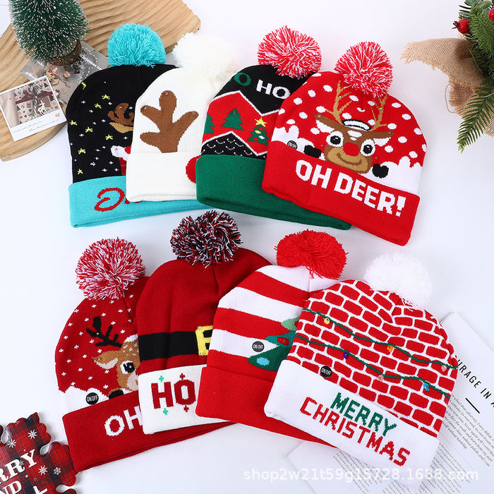 Wholesale Fashion Jacquard Woolen Hat Cold-Proof  Hat