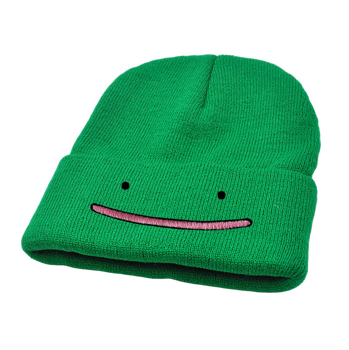 Wholesale Cartoon Embroidery Wool Knitted Hat JDC-FH-HaiPu014