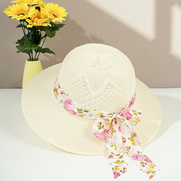 Wholesale Summer sunshade hat temperament large eave hat fisherman hat