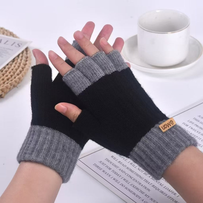 Wholesale Writing Gloves Knitted Warm  Finger Gloves
