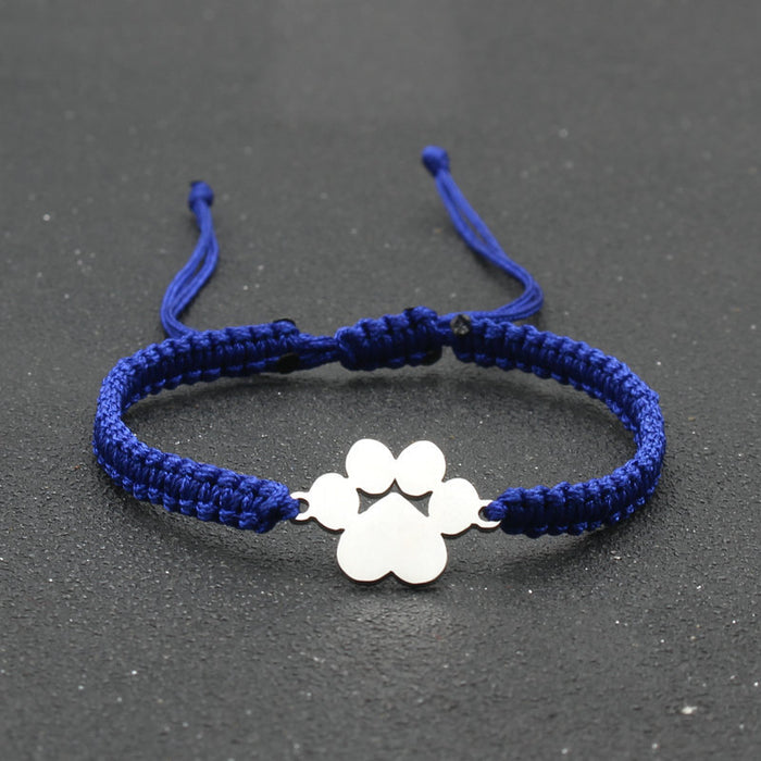 Wholesale Hand Woven Adjustable Bear Claw Bracelet JDC-BT-SX004