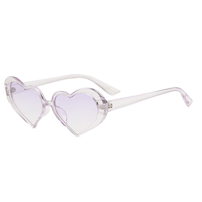 Wholesale Cute Love Sunglasses Sunglasses Peach Heart Ocean Film Sunglasses