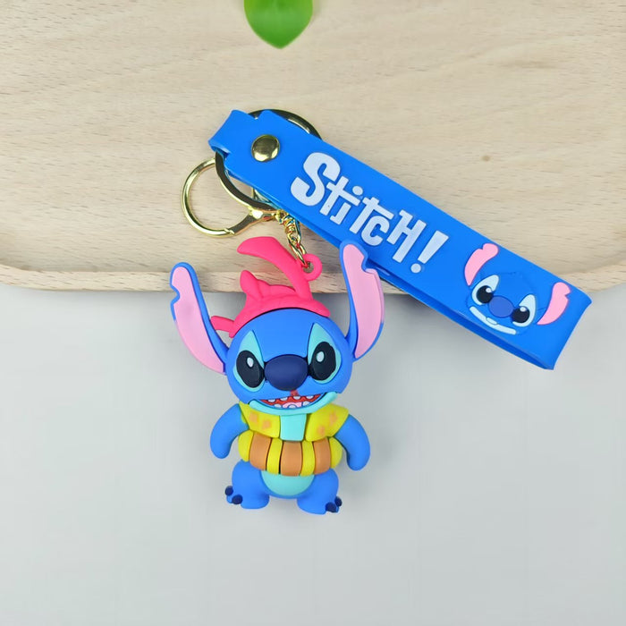 Wholesale Creative cartoon doll keychain cute PVC keychain backpack pendant