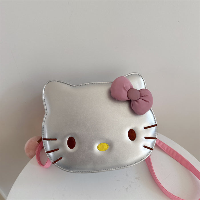 Wholesale Cute PU backpack with niche design, sweet student backpack, casual backpack