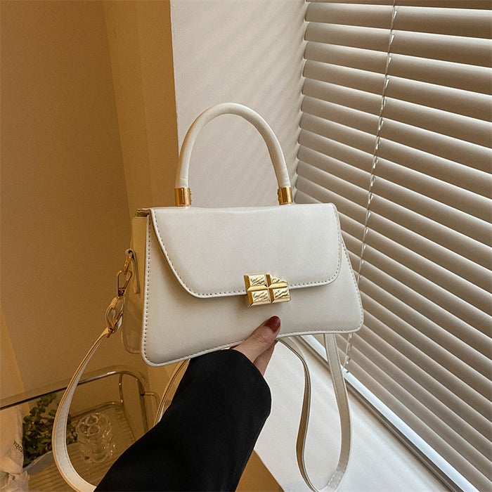 Wholesale PU Retro Handbag Small Square Bag Messenger Bag JDC-SD-MingShuo021