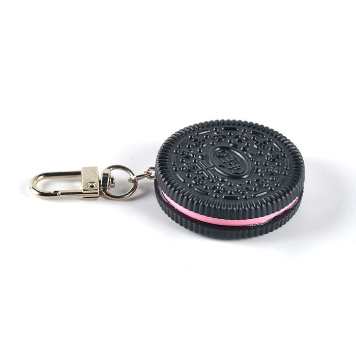 Wholesale Chocolate Cookie Simulation Food Keychain Trendy Fashion Decorative Bag Charm MOQ≥3