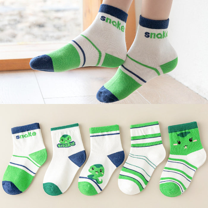Wholesale 5pcs children' s socks baby sports socks large children' s stockings