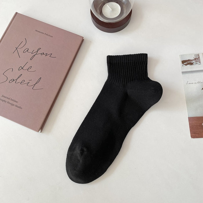 Wholesale New high elastic basic style versatile casual sports short socks fashionable sports