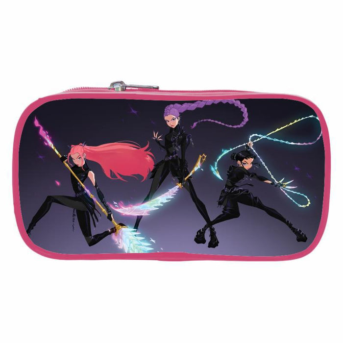 Wholesale DIY Elementary School Student Stationery Bag Pencil Case Pink Pen Bag