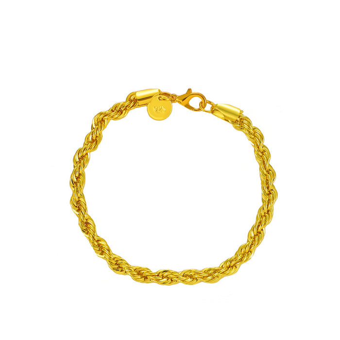 Wholesale Simple Braided Twist Bracelet