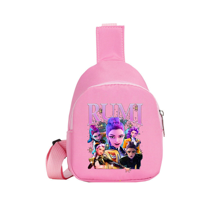 Wholesale Anime-themed Printed Shoulder Bag and Children' s Waist Bag