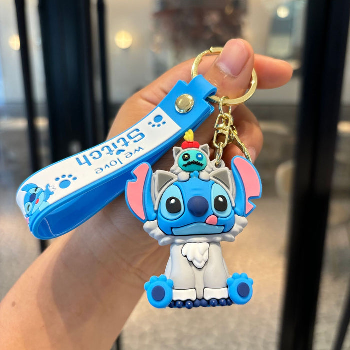 Wholesale PVC Cartoon Doll Keychain JDC-KC-PengYu028