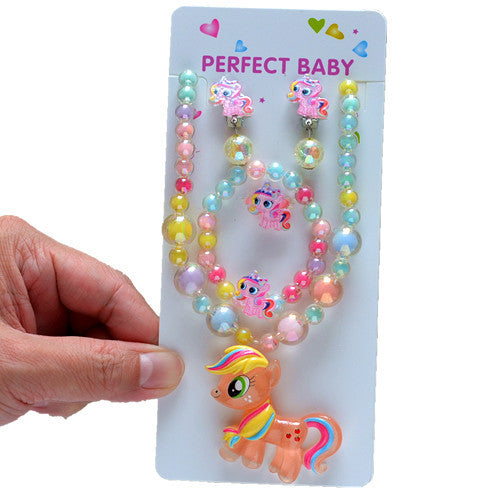 Wholesale Children' s Cartoon Cute Beaded Necklace