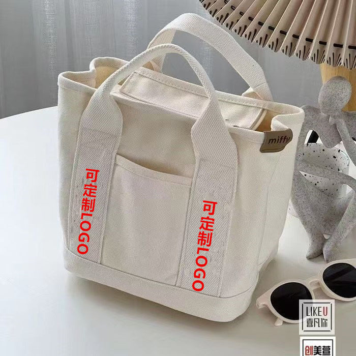 Wholesale Canvas bag, large capacity, cute handbag, outdoor handbag