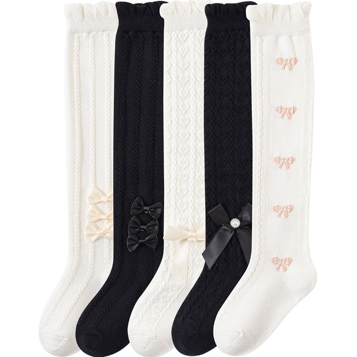 Wholesale Children's Long Cotton Socks JDC-SK-SL016