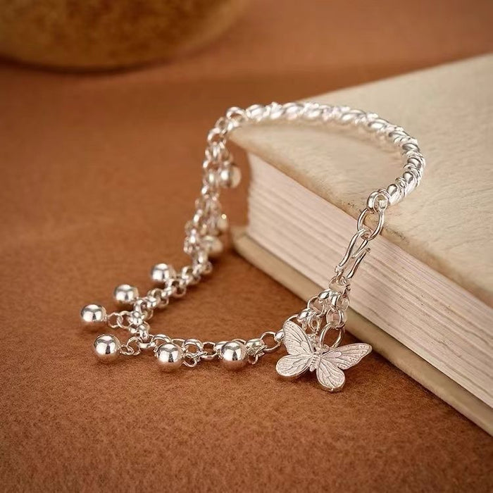 Wholesale Butterfly Bracelet Female Bracelet Girls' Heart Birthday Gift for Women