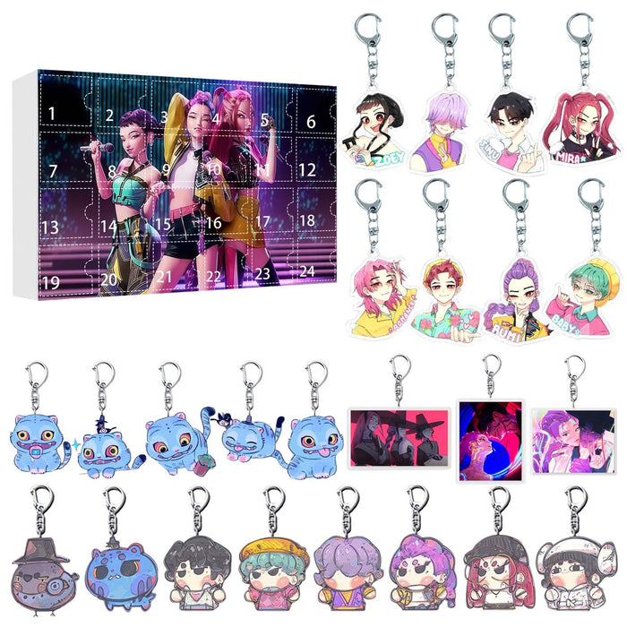 Wholesale Cross-border KPOP Christmas Countdown Calendar Blind Box