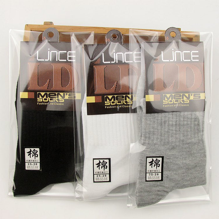 Wholesale Independently packaged socks, cotton socks, sports long tube, mid tube socks