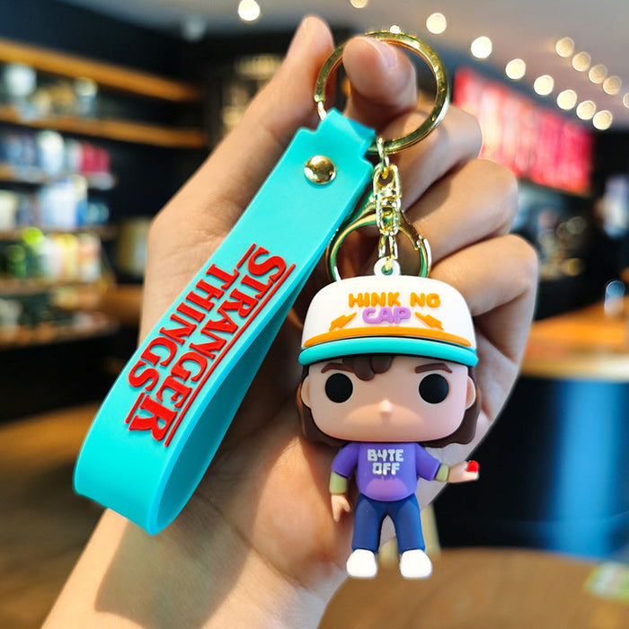 Wholesale silicone cute animation key chain （F） JDC-KC-YMeng006
