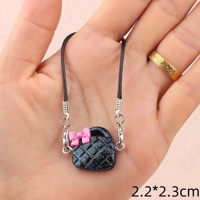 Wholesale Cute bow bag charm Keychains