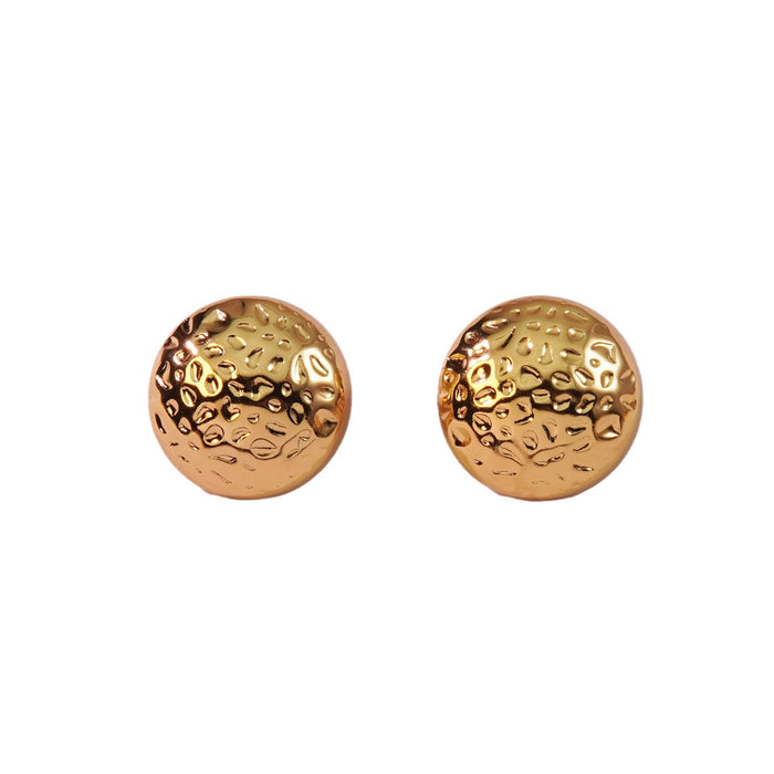 Wholesale Stainless Steel Round Earrings JDC-ES-JW014