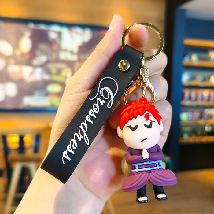 Wholesale Cartoon Silicone Doll Keychain JDC-KC-Tingm296