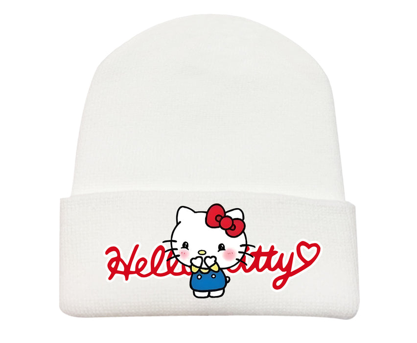 Wholesale  Knitted Hat Pattern Velvet Hat Curled Warm Protection Hat