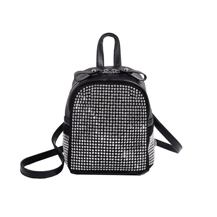 Wholesale Street Trend Shell Shape Rhinestone PU Handbag Women' s Gift Fashion Accessory