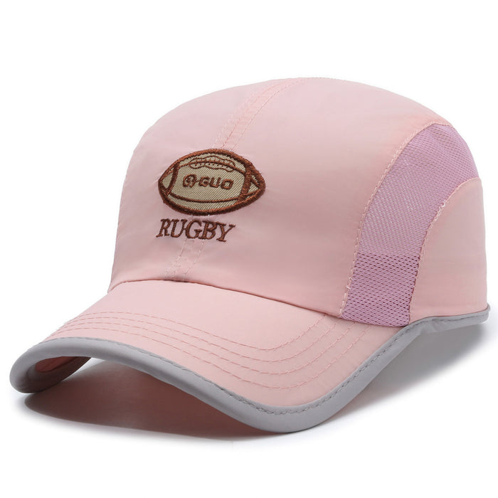 Wholesale New unisex thin quick drying baseball cap for children's sports, sun shading, breathable duckbill cap