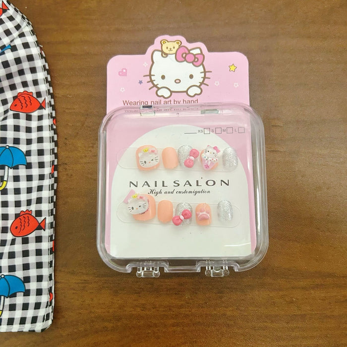 Wholesale children Cat-shaped nail stickers