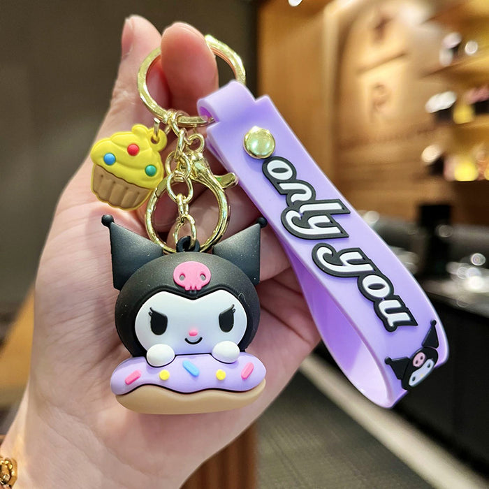 Wholesale Cartoon Doll Silicone Keychain JDC-KC-Tingm203