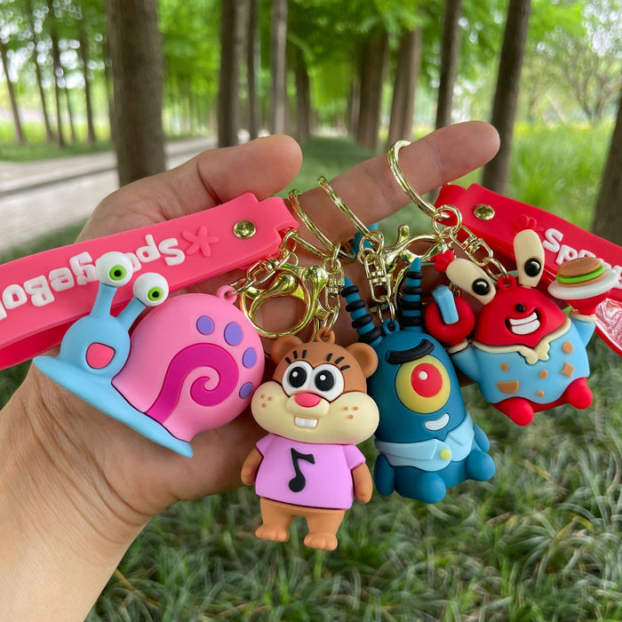 Wholesale Keychain Cartoon Doll Pendant Car Keychain Small Gift Wholesale