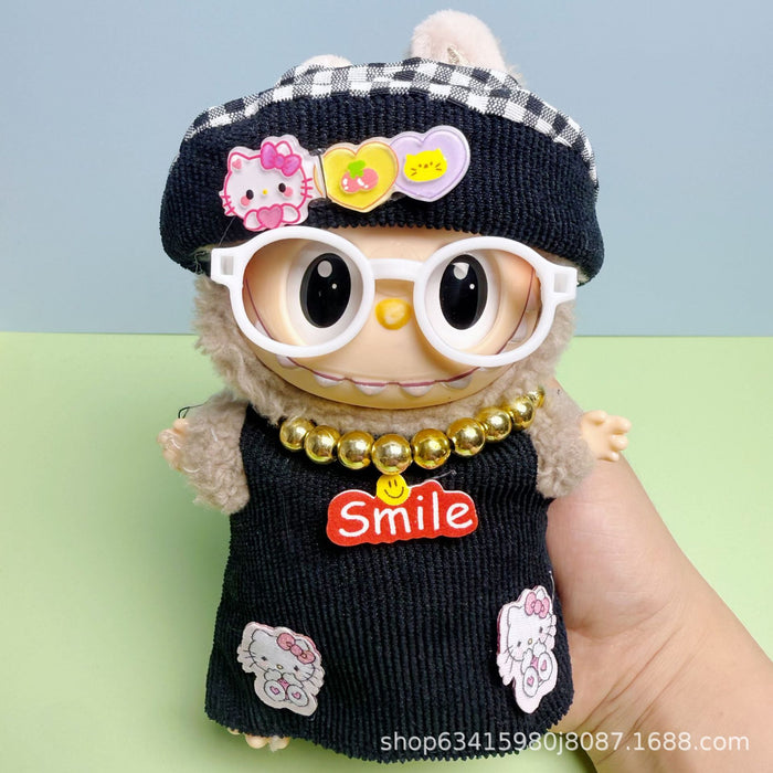 Wholesale Doll clothes can be worn and replaced with plush clothes and accessories