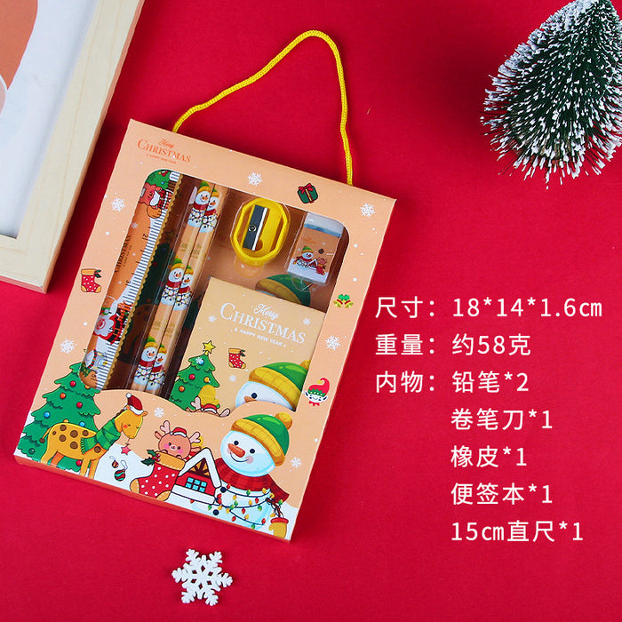 Wholesale Christmas student stationery gift box suit children' s Christmas small gift