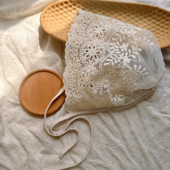 Wholesale Lace Court Hat Girls' Windproof Sunshade Style  Hat