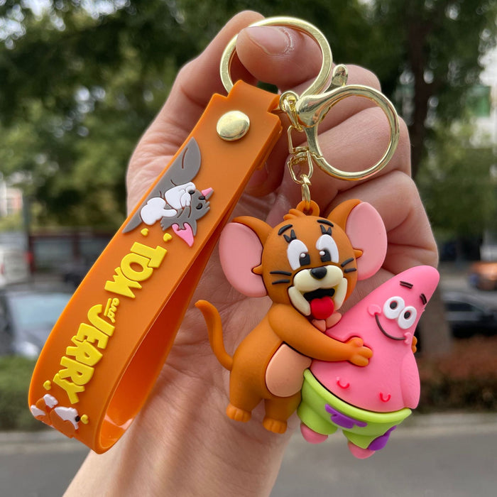 Wholesale Cartoon Keychain Fashion Accessory Boutique Resale Gift MOQ≥2