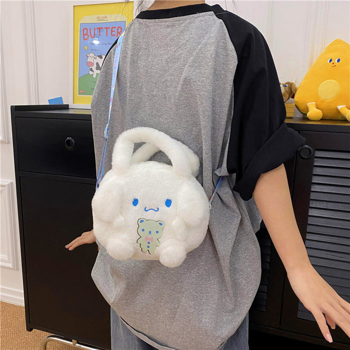 Wholesale Cartoon Plush All-match Shoulder Bags