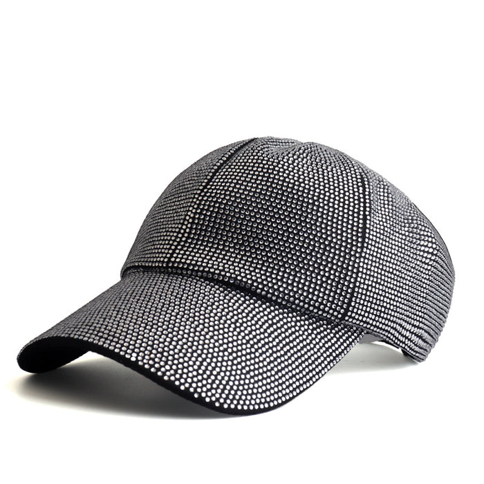Wholesale Baseball cap with full rhinestone embellishment