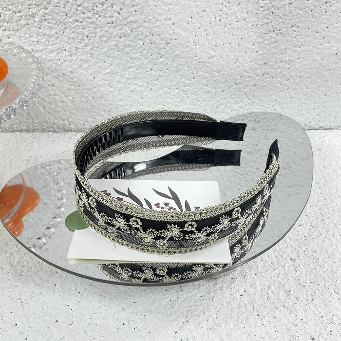 Wholesale Art Lace Mesh Headband JDC-HD-ChaoXuan006