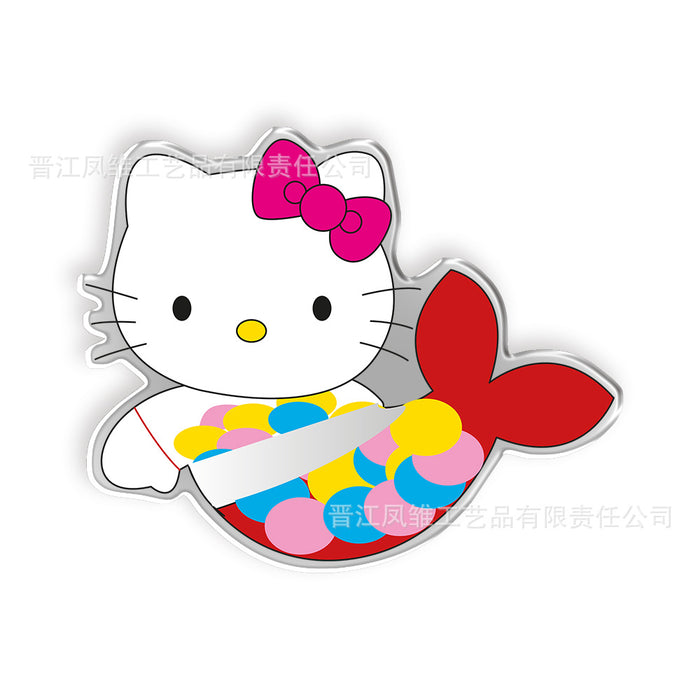 Wholesale 20pcs Cute cat acrylic Shoes Charms accessories